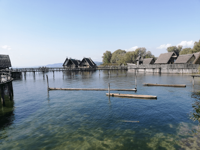 Reconstruction of a Pile dwelling village